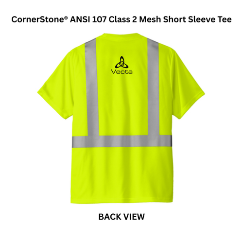 CornerStone® ANSI 107 Class 2 Mesh Short Sleeve Tee